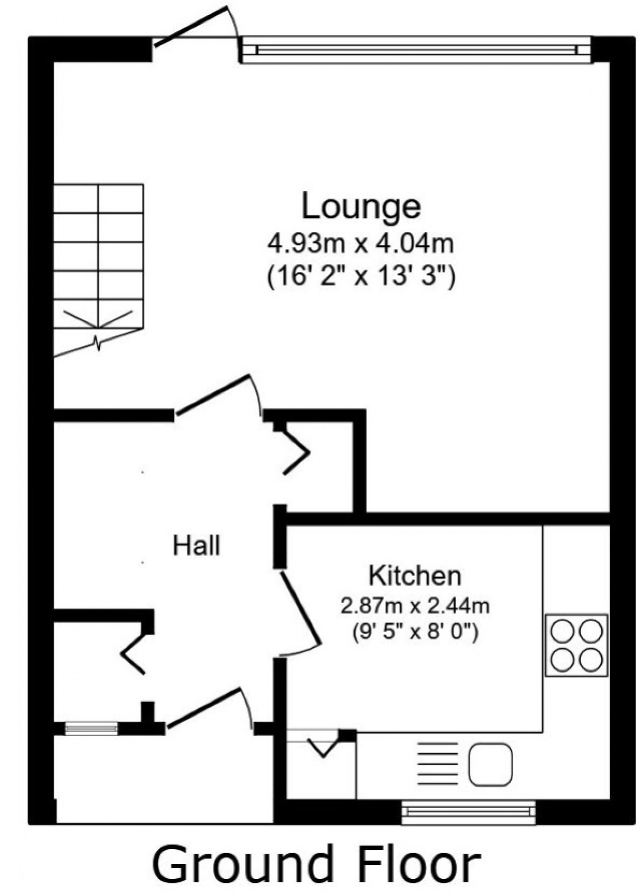 Floorplan for 35 Kildare Close, Bordon, Hampshire, GU35 0HW, UK