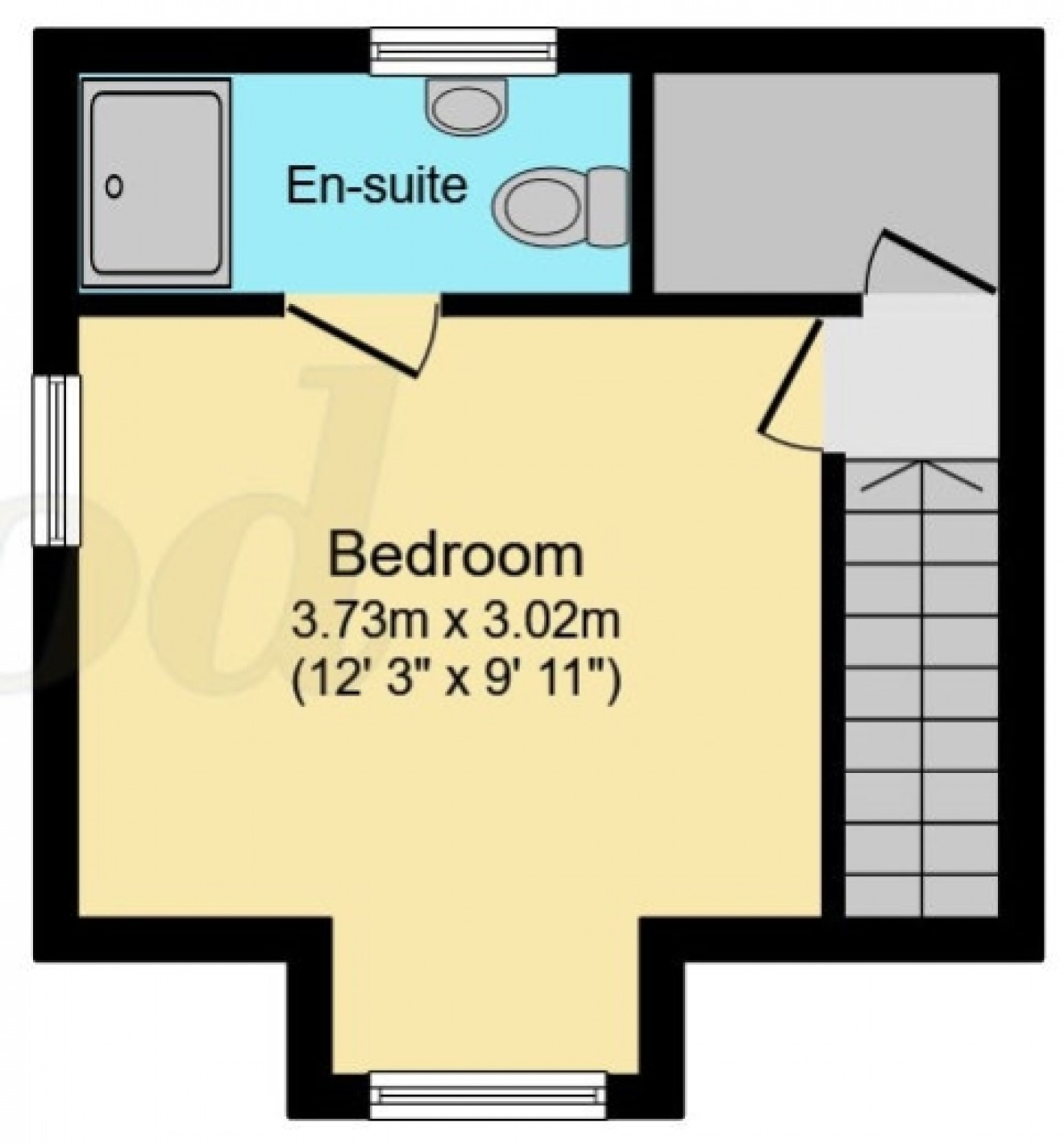 Floorplan for 62 Royal Drive, Bordon, Hampshire, GU35 0QF, UK