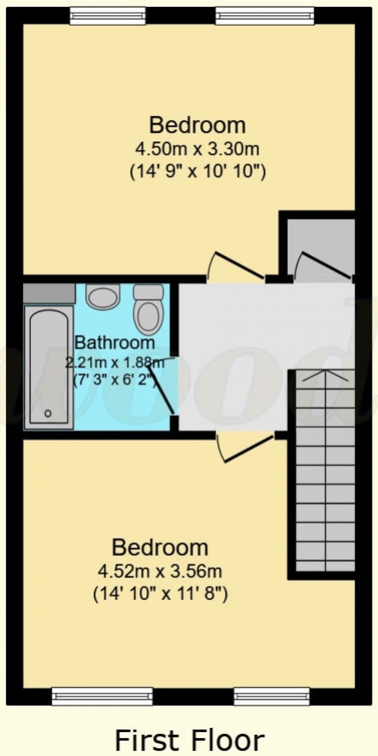 Floorplan for 21 Forester Walk, Bordon, Hampshire, GU35 0FL, UK