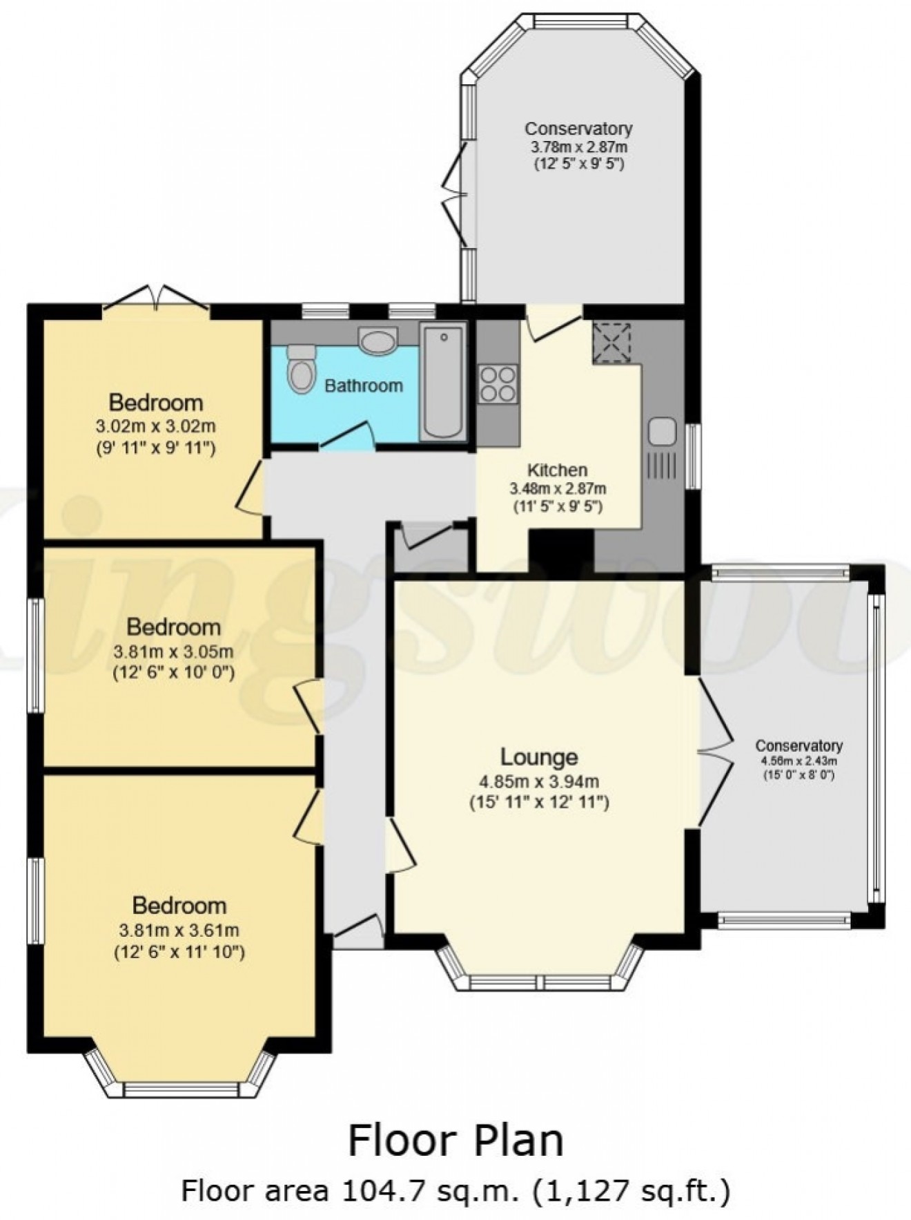 Floorplan for Coolbawn Firgrove Road, Whitehill, Bordon, Hampshire, GU35 9DT, UK