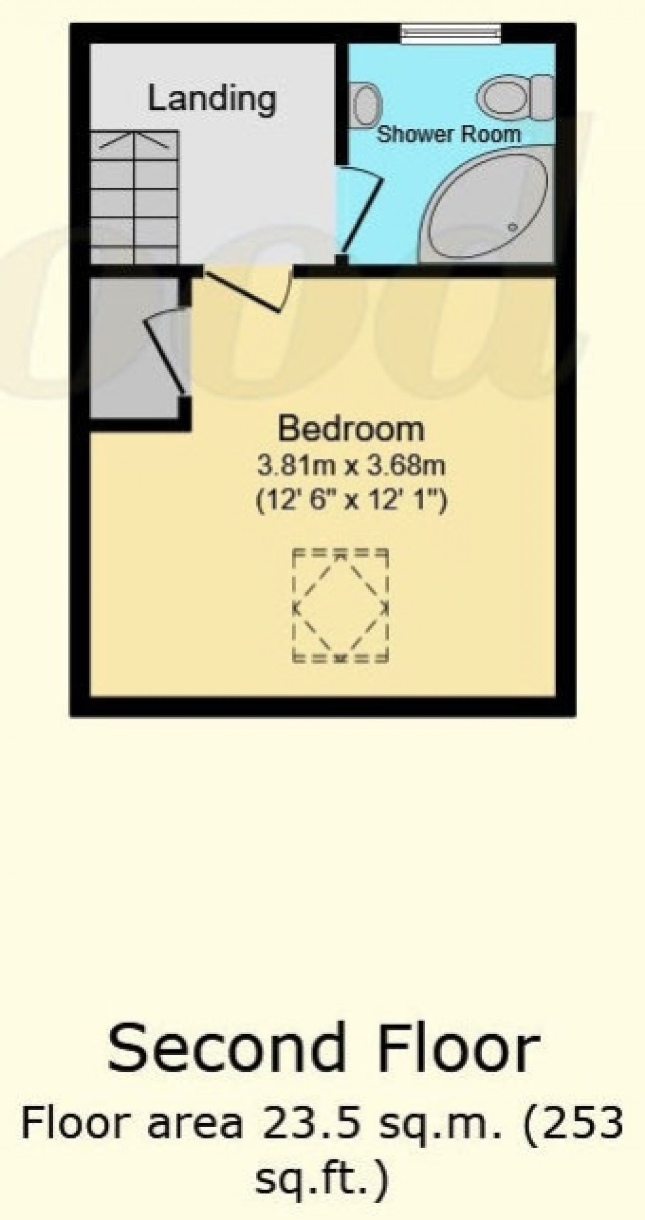 Floorplan for 2 Wittcomb Terrace Petersfield Road, Whitehill, Bordon, Hampshire, GU35 9BT, UK