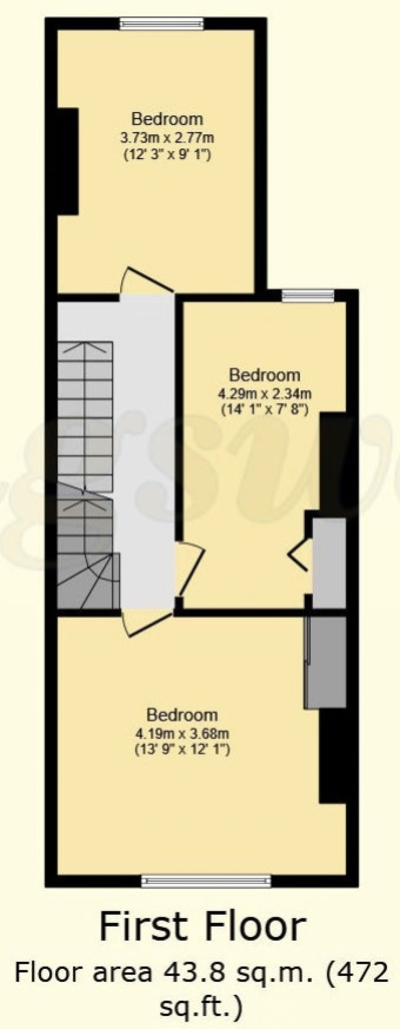 Floorplan for 2 Wittcomb Terrace Petersfield Road, Whitehill, Bordon, Hampshire, GU35 9BT, UK