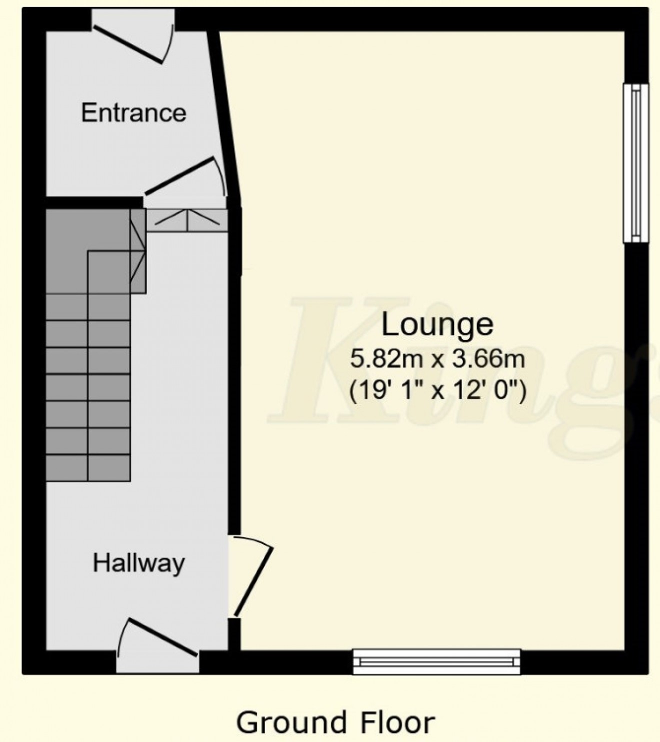Floorplan for The Cottage Highland Farm, Broxhead Farm Road, Lindford, Bordon, Hampshire, GU35 0JX, UK