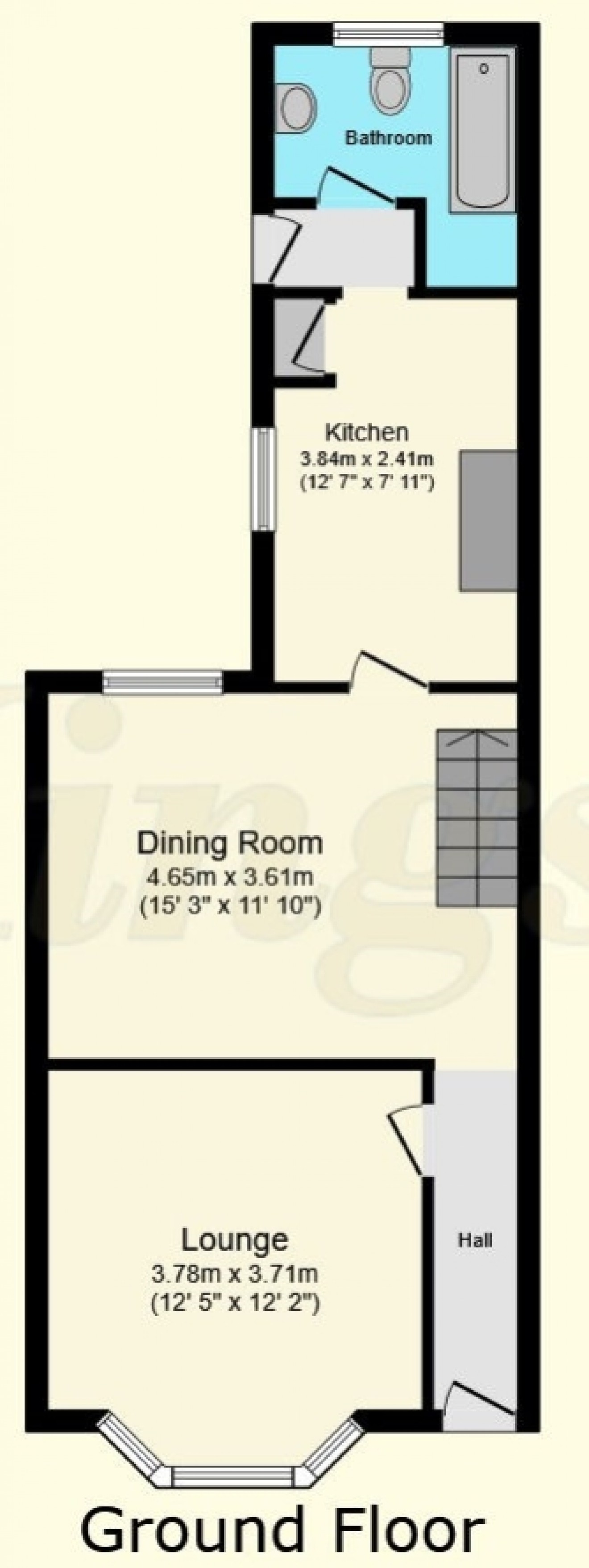 Floorplan for 22 Lemon Grove, Whitehill, Bordon, Hampshire, GU35 9BE, UK