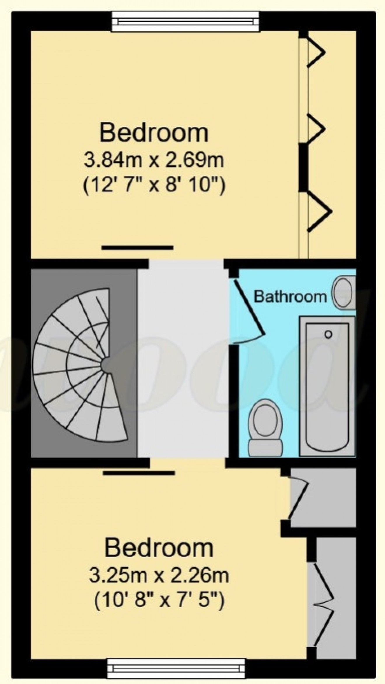 Floorplan for 6 Woodpecker Close, Bordon, Hampshire, GU35 0UR, UK