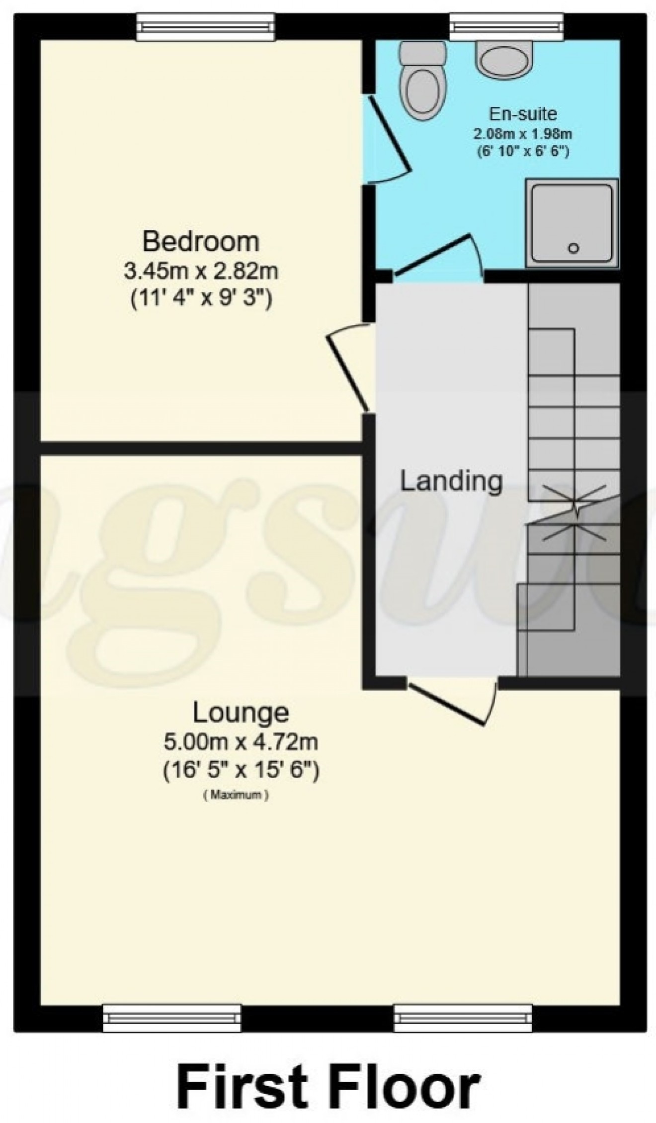 Floorplan for 126 Hawthorn Way, Lindford, Bordon, Hampshire, GU35 0RB, UK