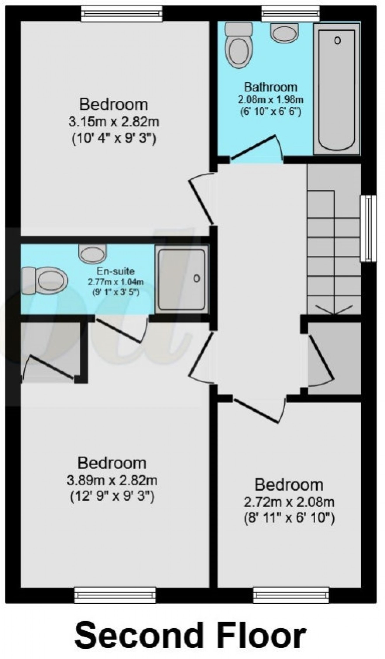 Floorplan for 126 Hawthorn Way, Lindford, Bordon, Hampshire, GU35 0RB, UK