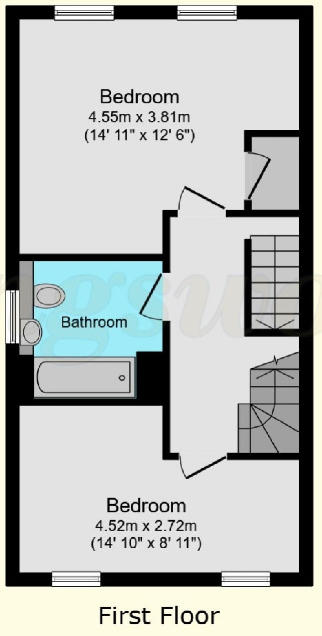 Floorplan for 9 Maynard Way, Bordon, Hampshire, GU35 0LN, UK