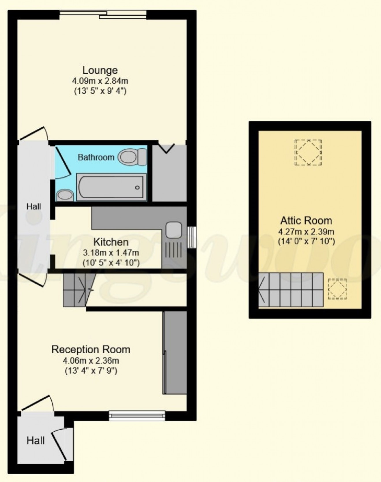 Floorplan for 31 Lytham Close, Whitehill, Hampshire, GU35 9QL, UK