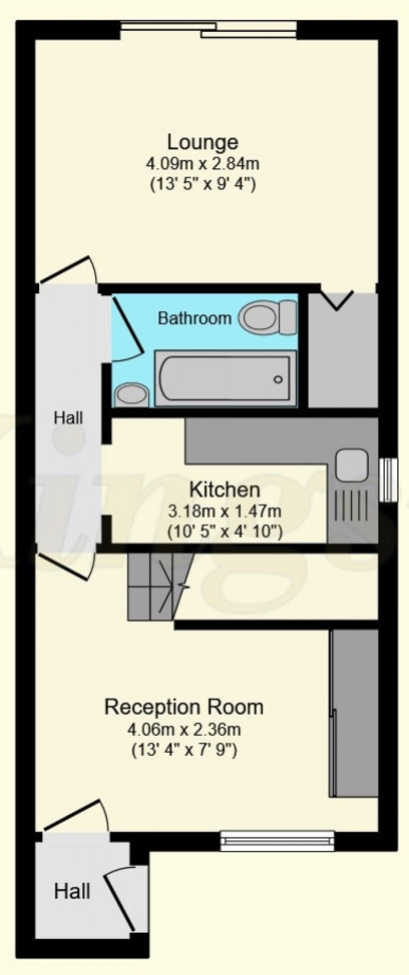Floorplan for 31 Lytham Close, Whitehill, Hampshire, GU35 9QL, UK