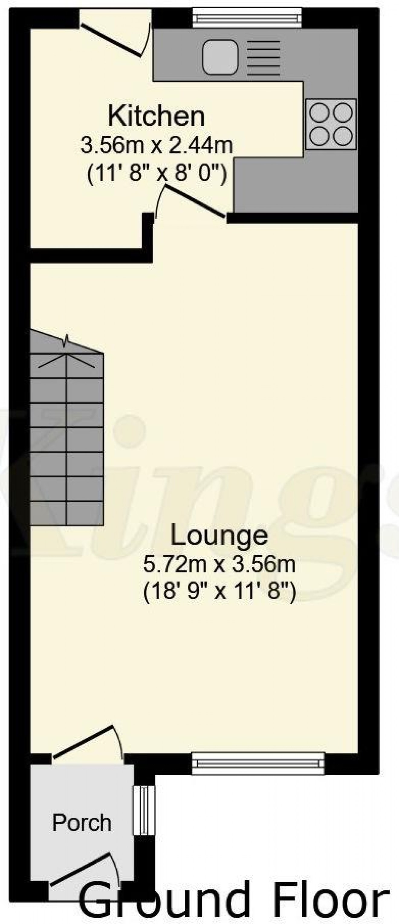 Floorplan for Garnet Road, Bordon