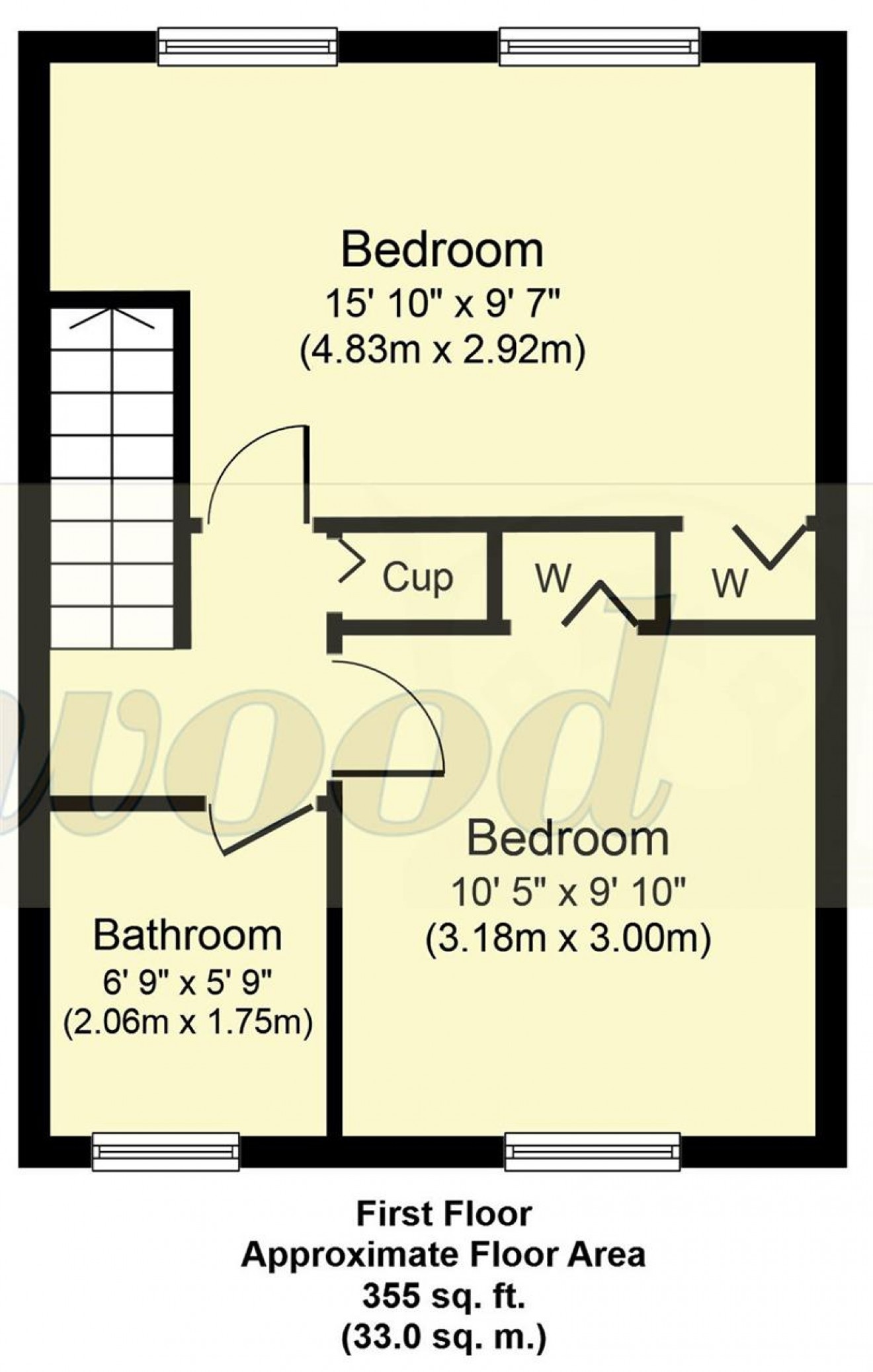 Floorplan for Kildare Close, Bordon