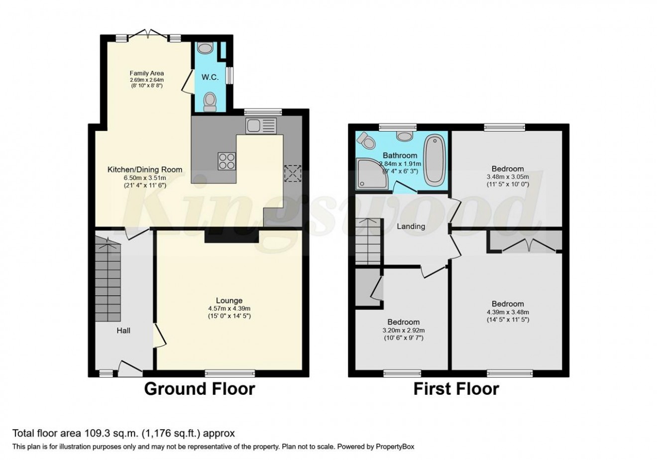 Floorplan for Heather Drive, Lindford