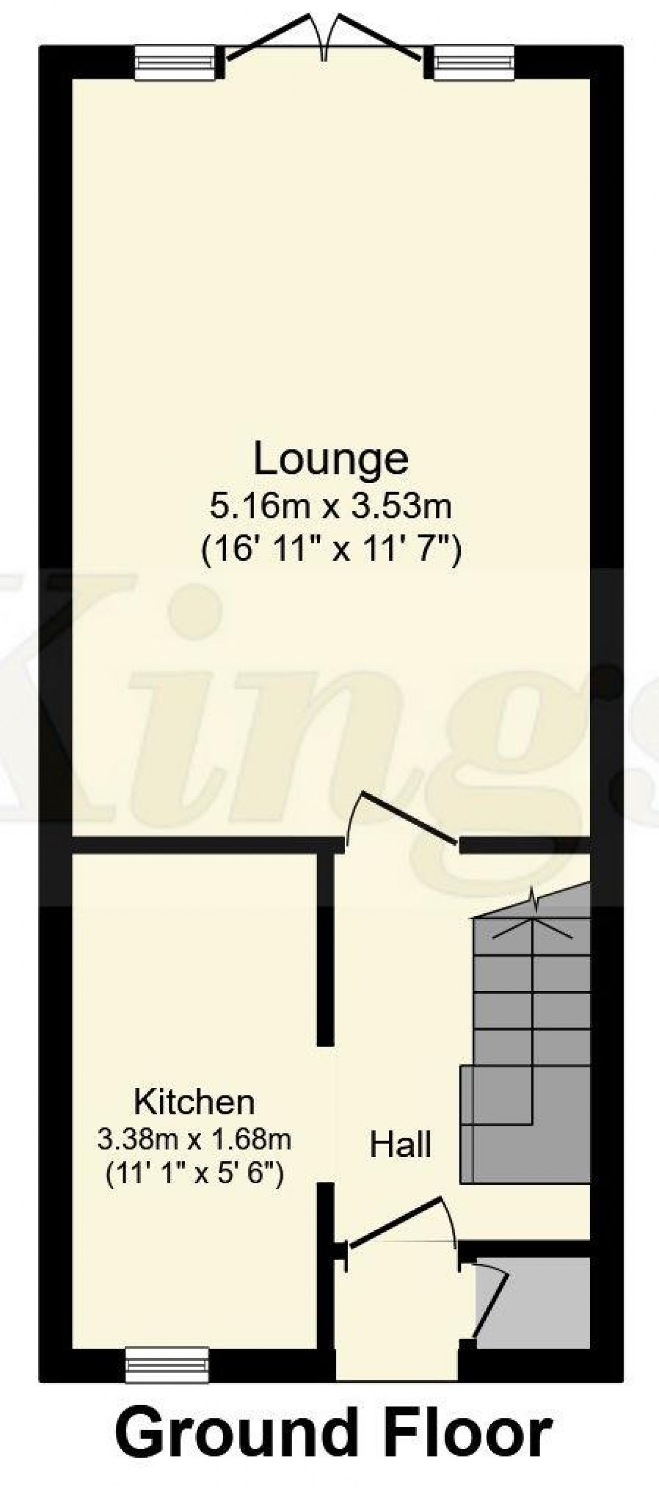 Floorplan for Montrose Close, Whitehill