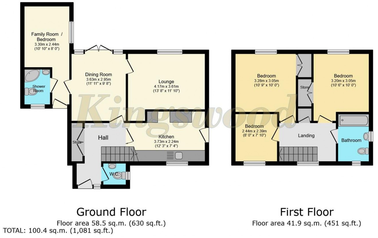 Floorplan for Hibiscus Grove, Bordon