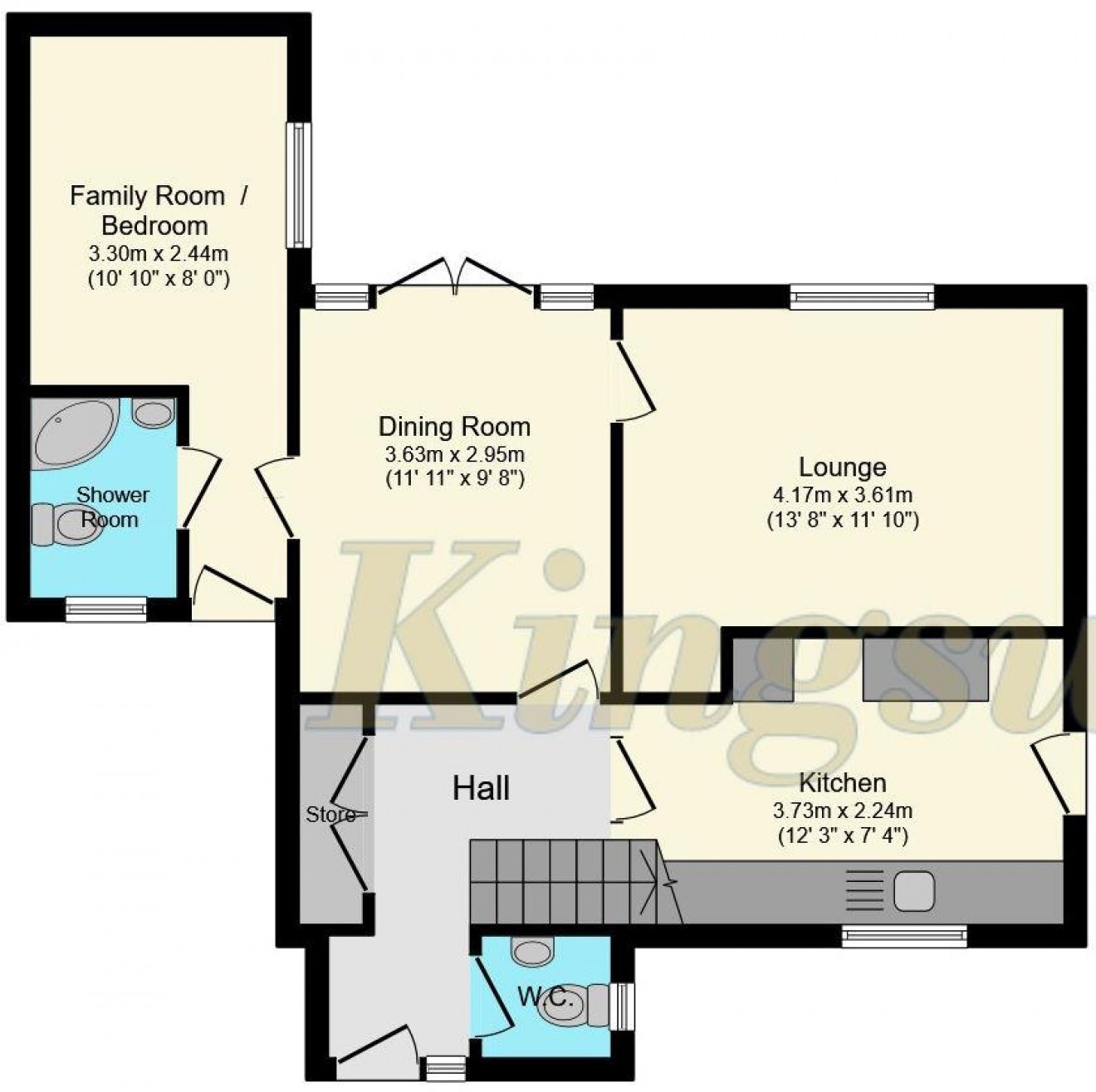 Floorplan for Hibiscus Grove, Bordon