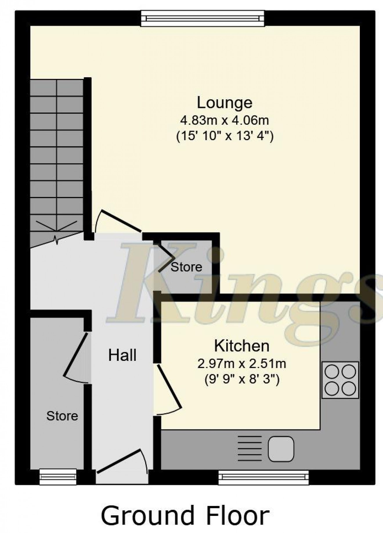 Floorplan for Kildare Close, Bordon