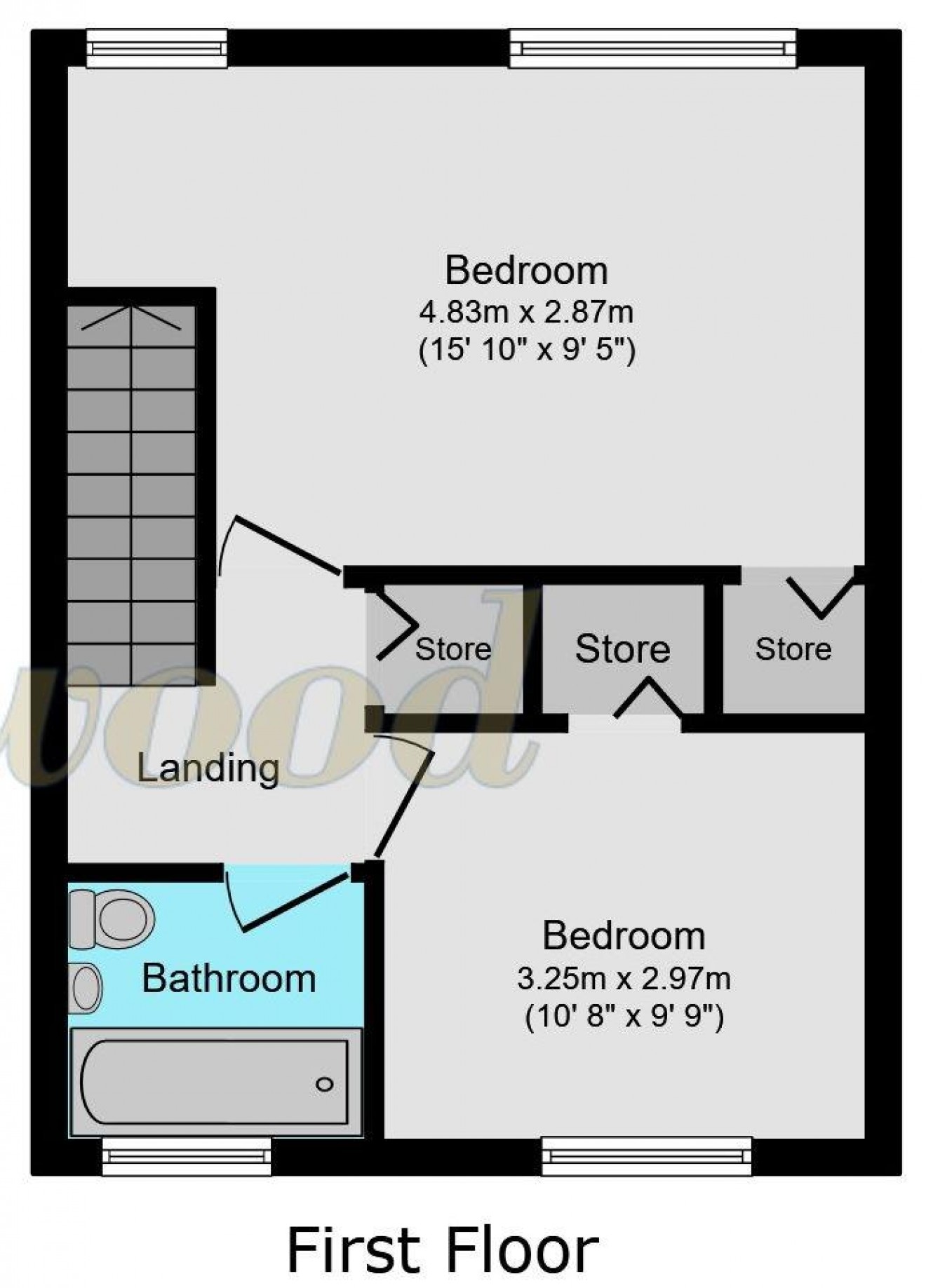 Floorplan for Kildare Close, Bordon