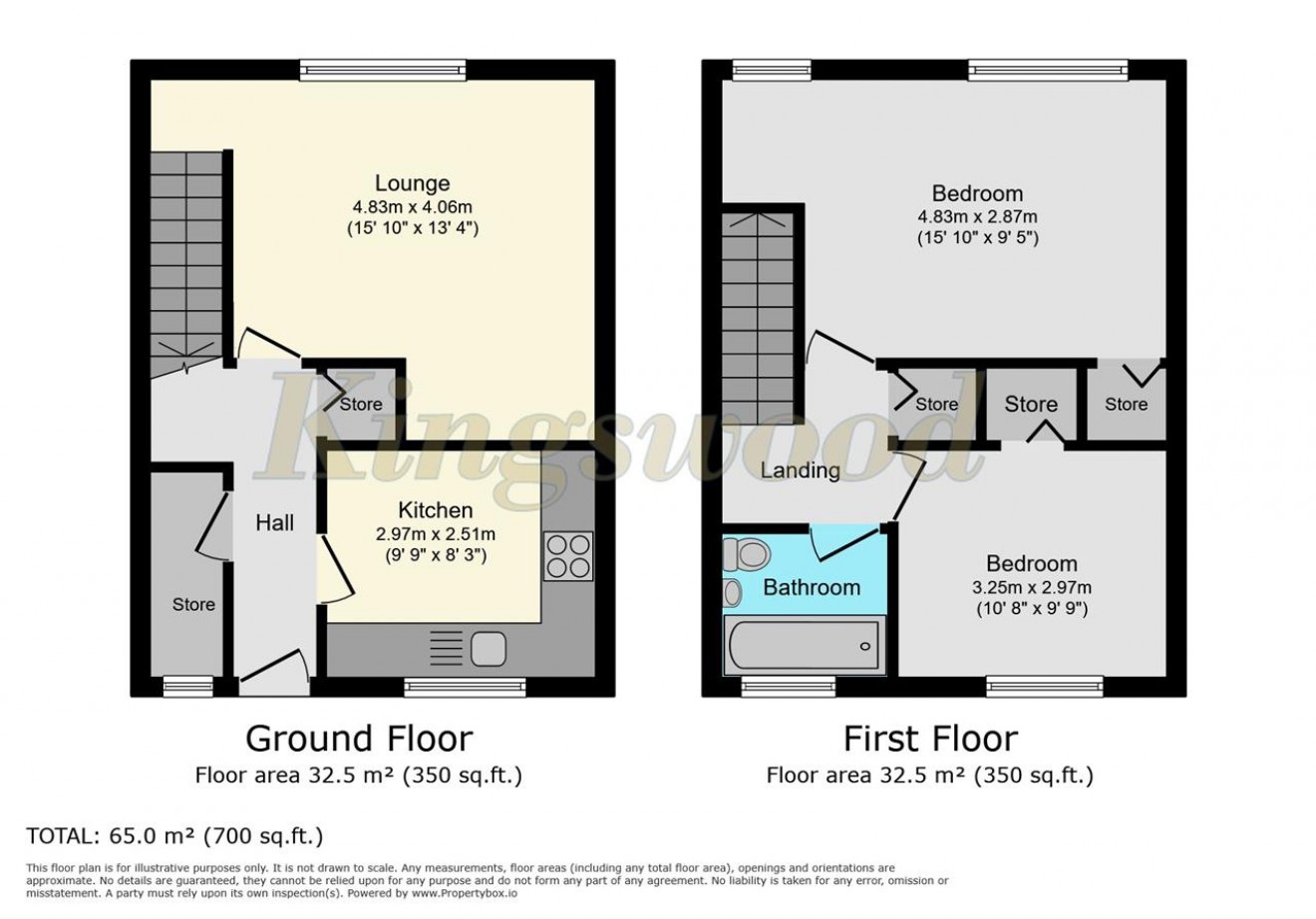 Floorplan for Kildare Close, Bordon