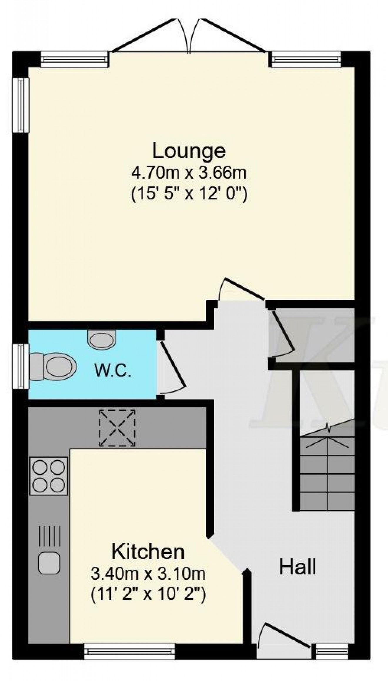 Floorplan for Douglas Drive, Bordon