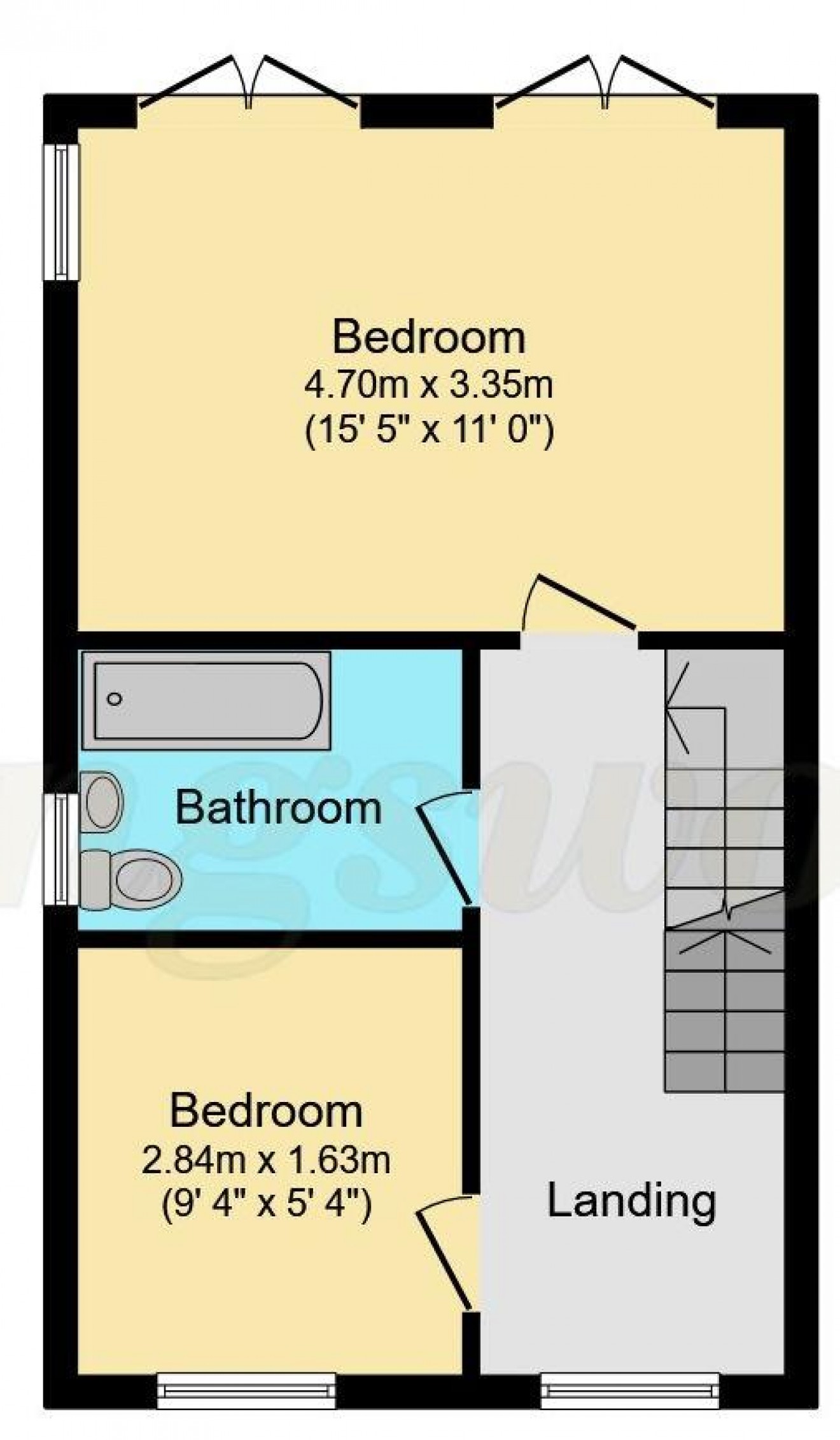 Floorplan for Douglas Drive, Bordon