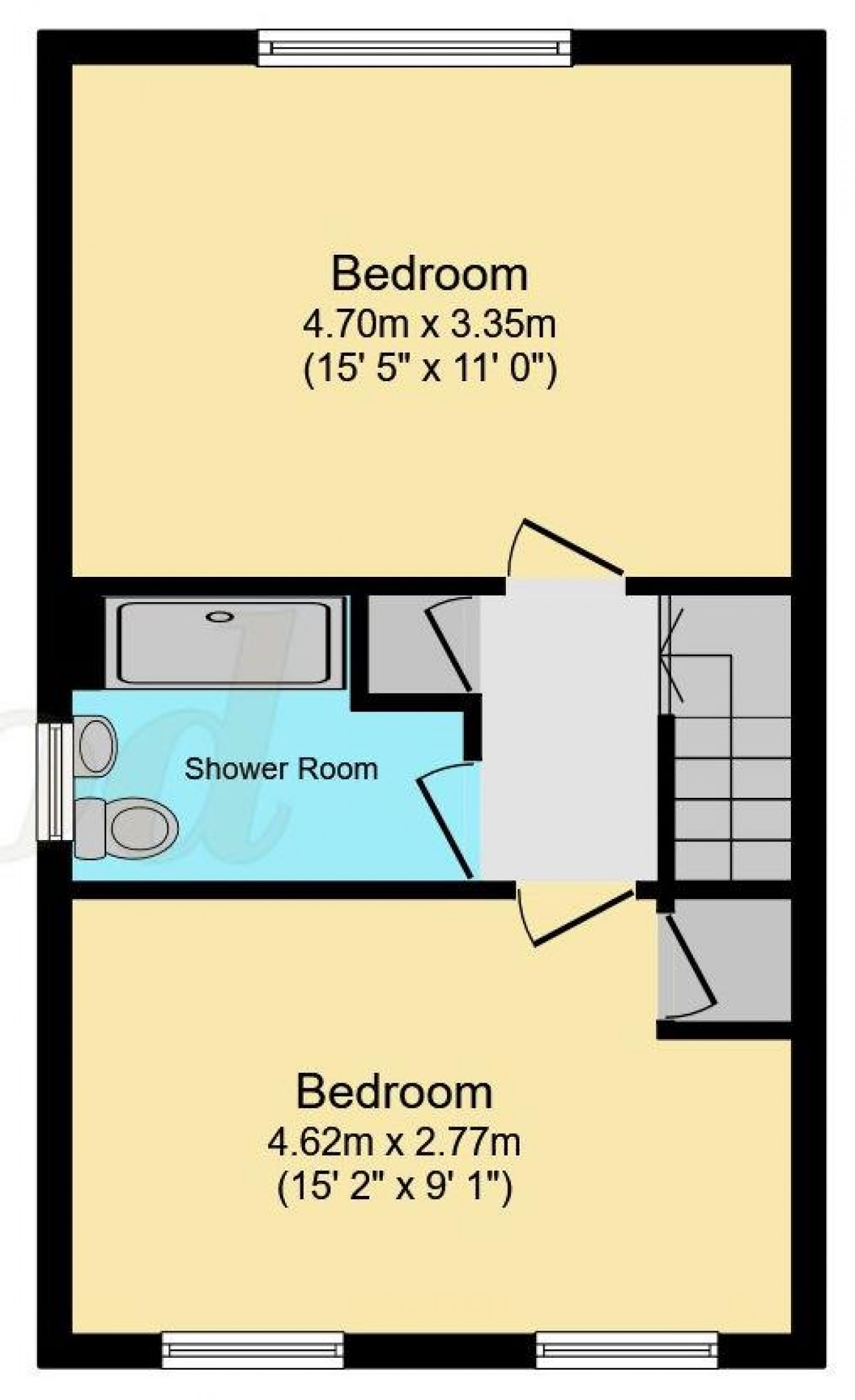 Floorplan for Douglas Drive, Bordon