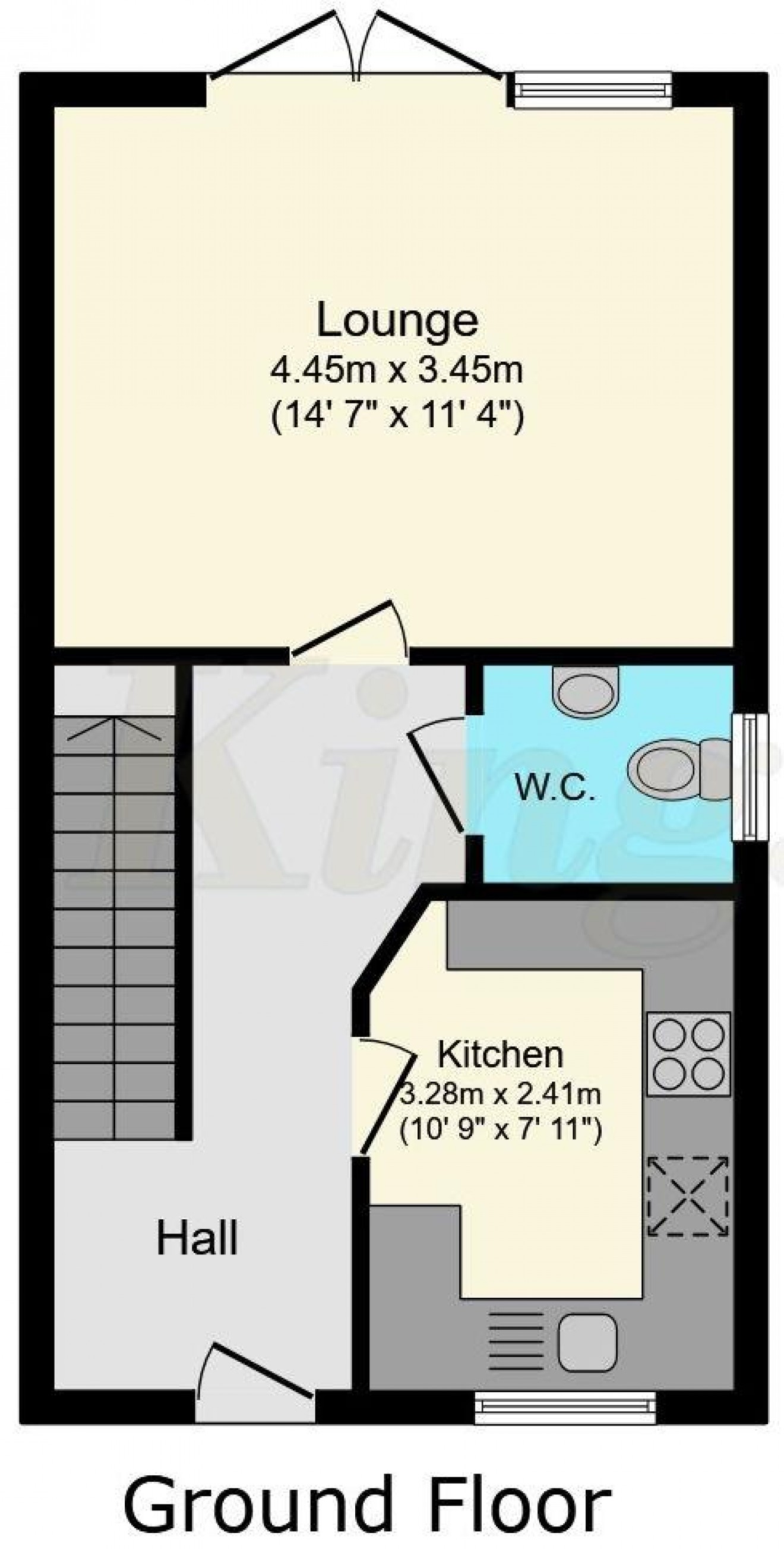 Floorplan for Morse Close, Whitehill