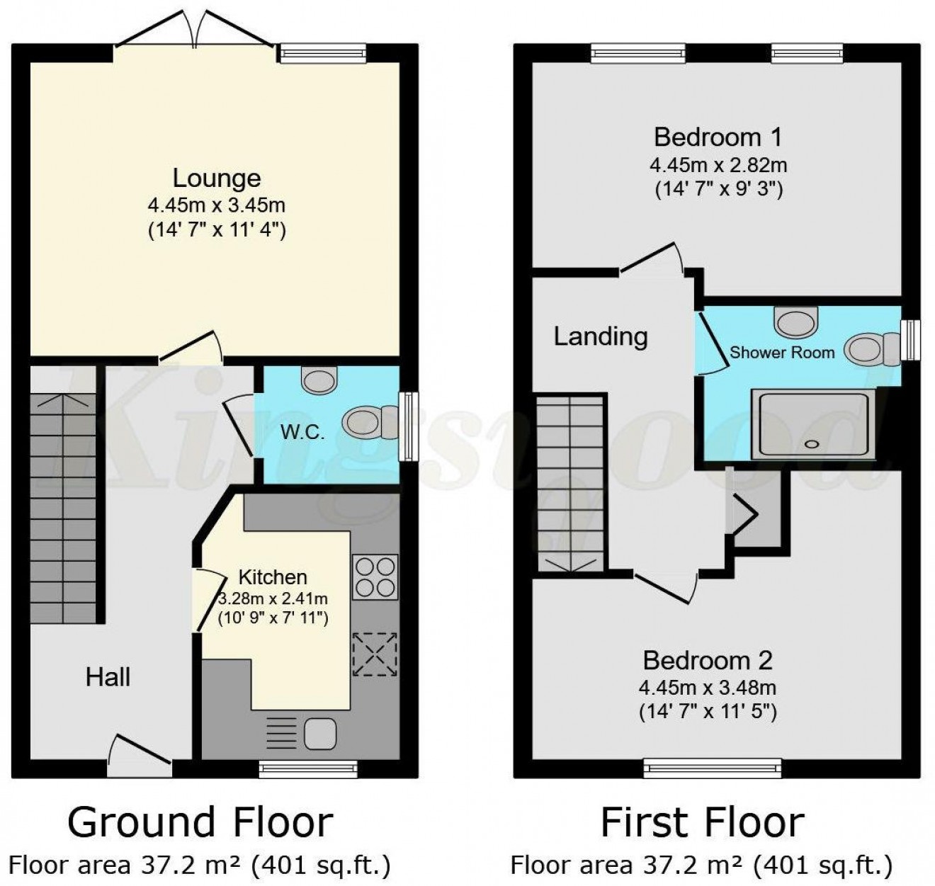 Floorplan for Morse Close, Whitehill