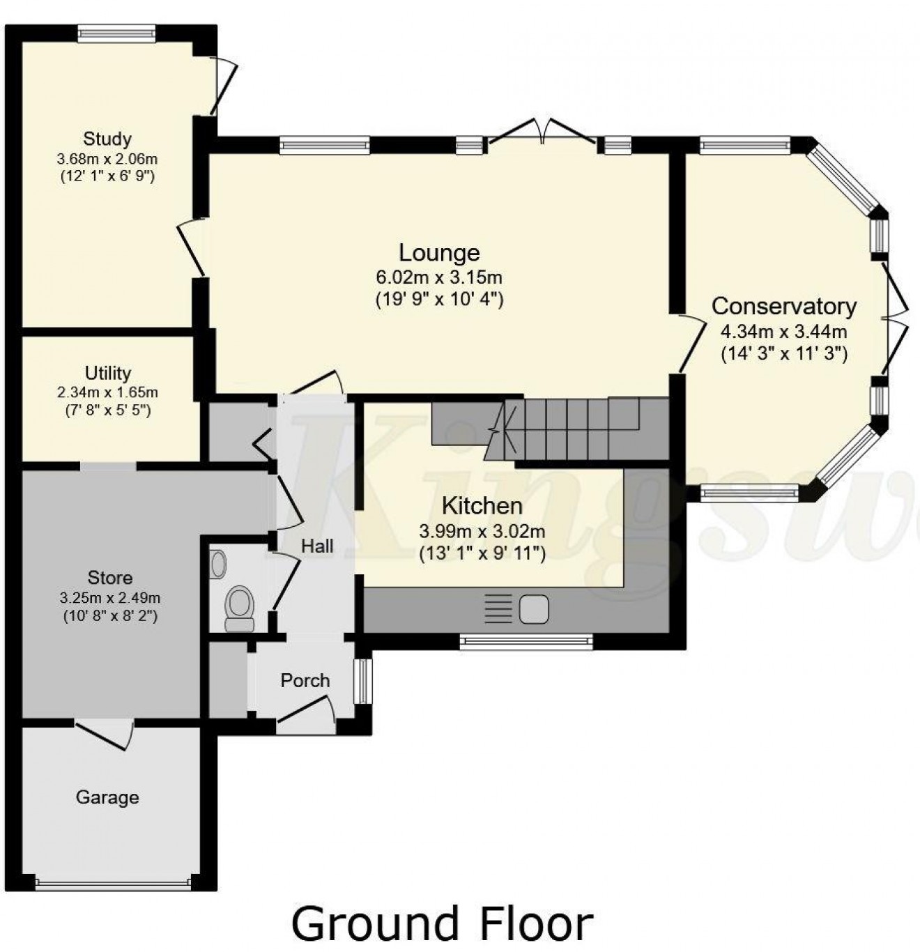 Floorplan for Alma Road, Bordon