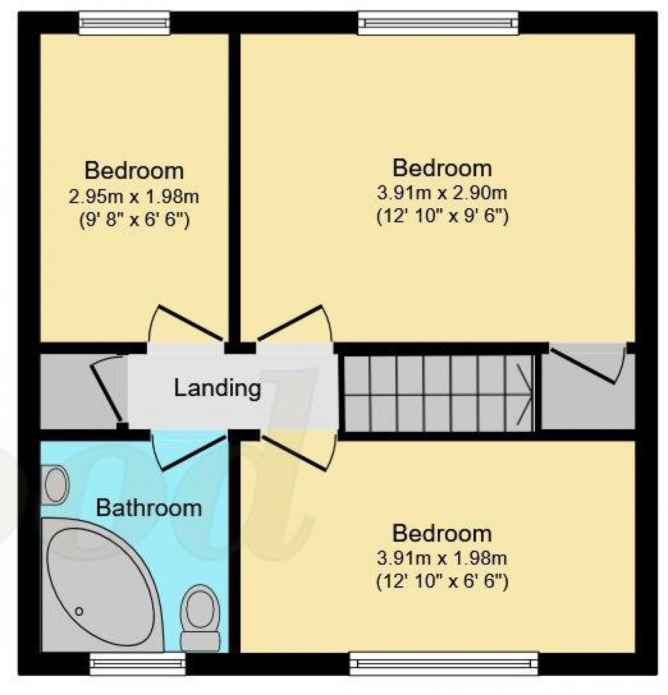 Floorplan for Alma Road, Bordon