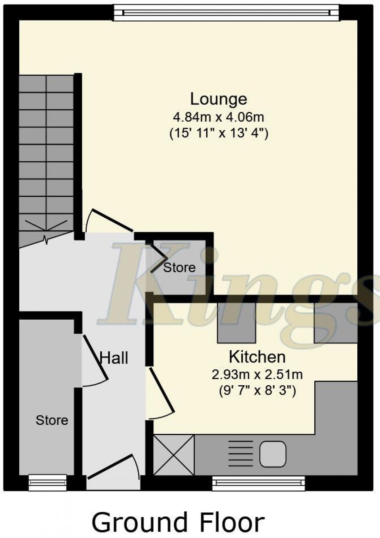 Floorplan for Kildare Close, Bordon