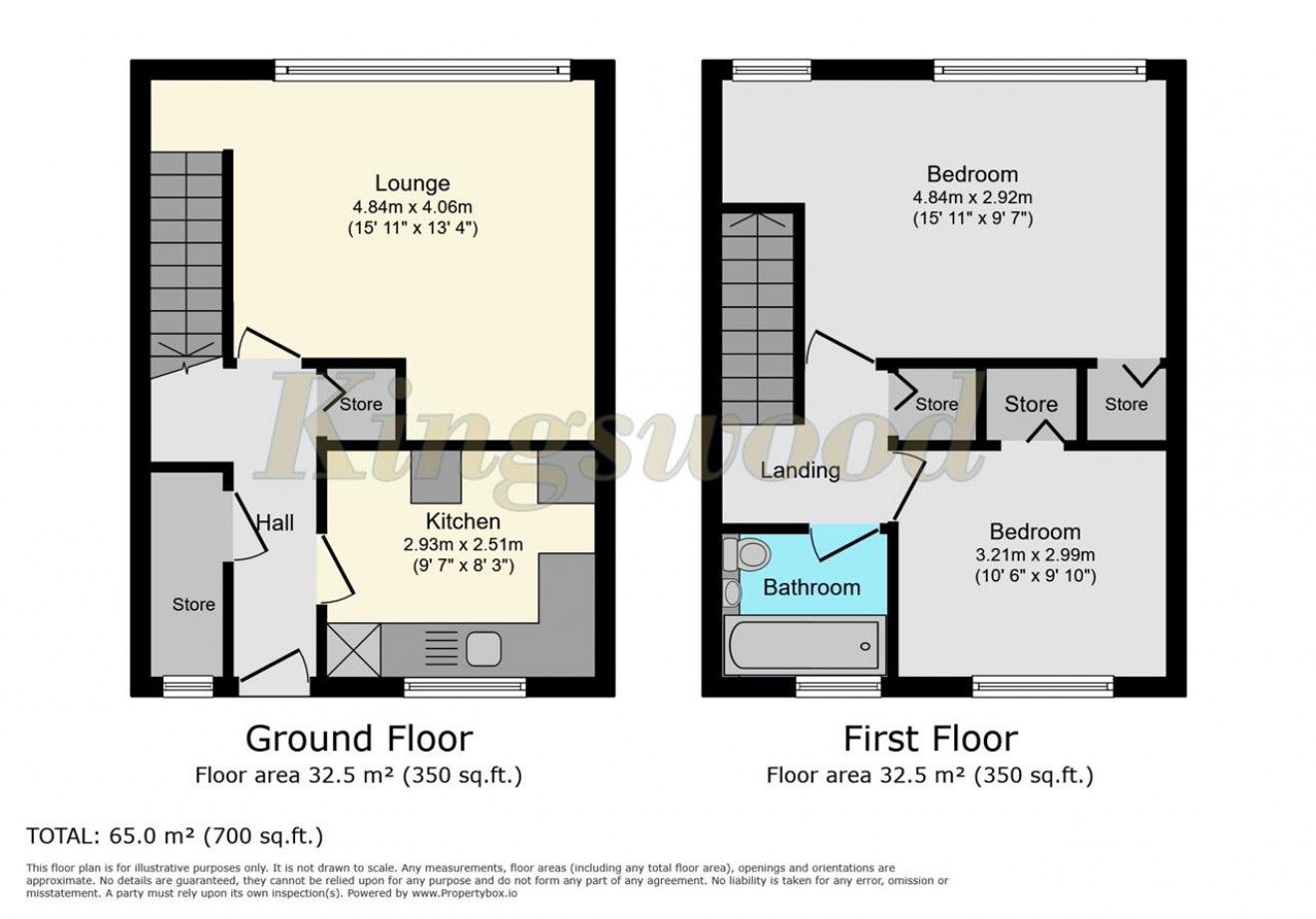 Floorplan for Kildare Close, Bordon