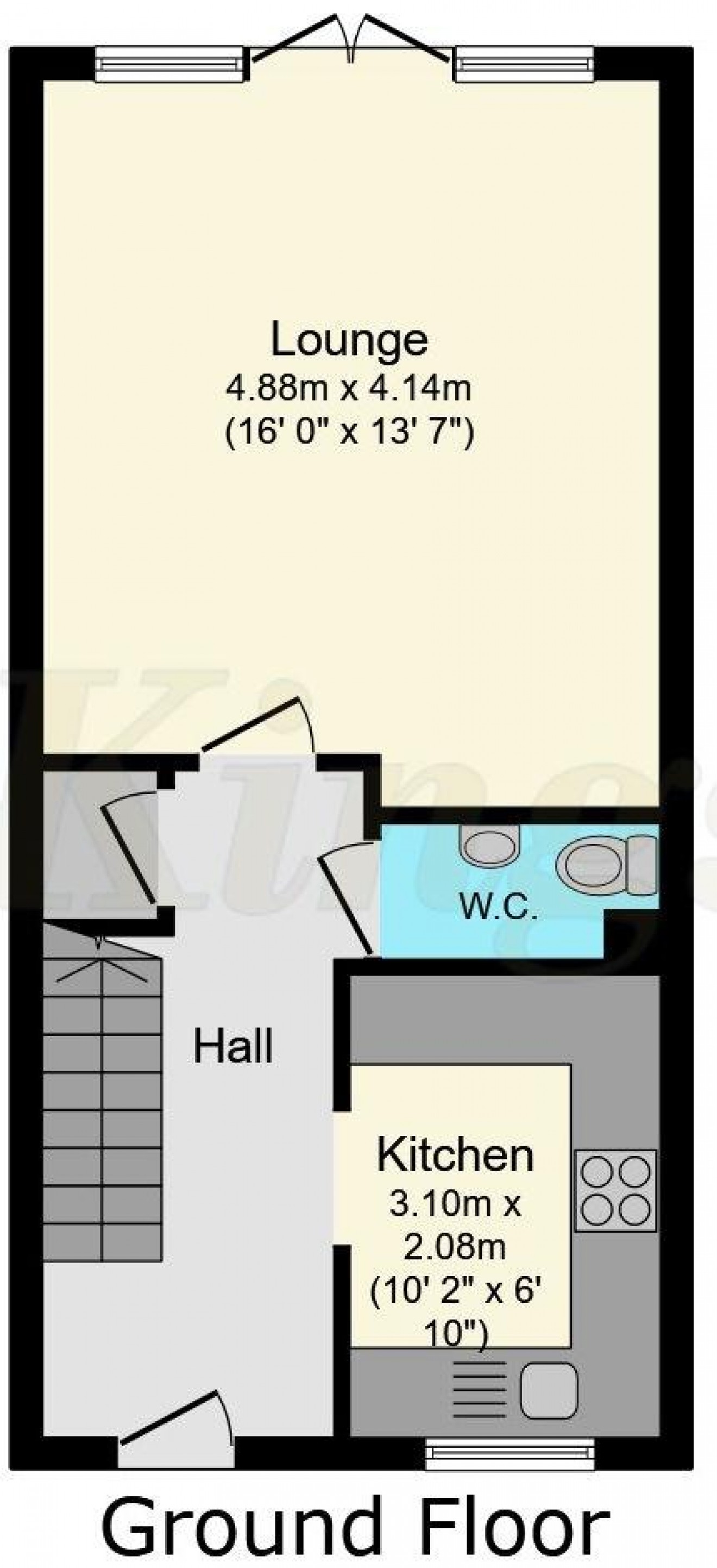 Floorplan for Barbados Road, Bordon