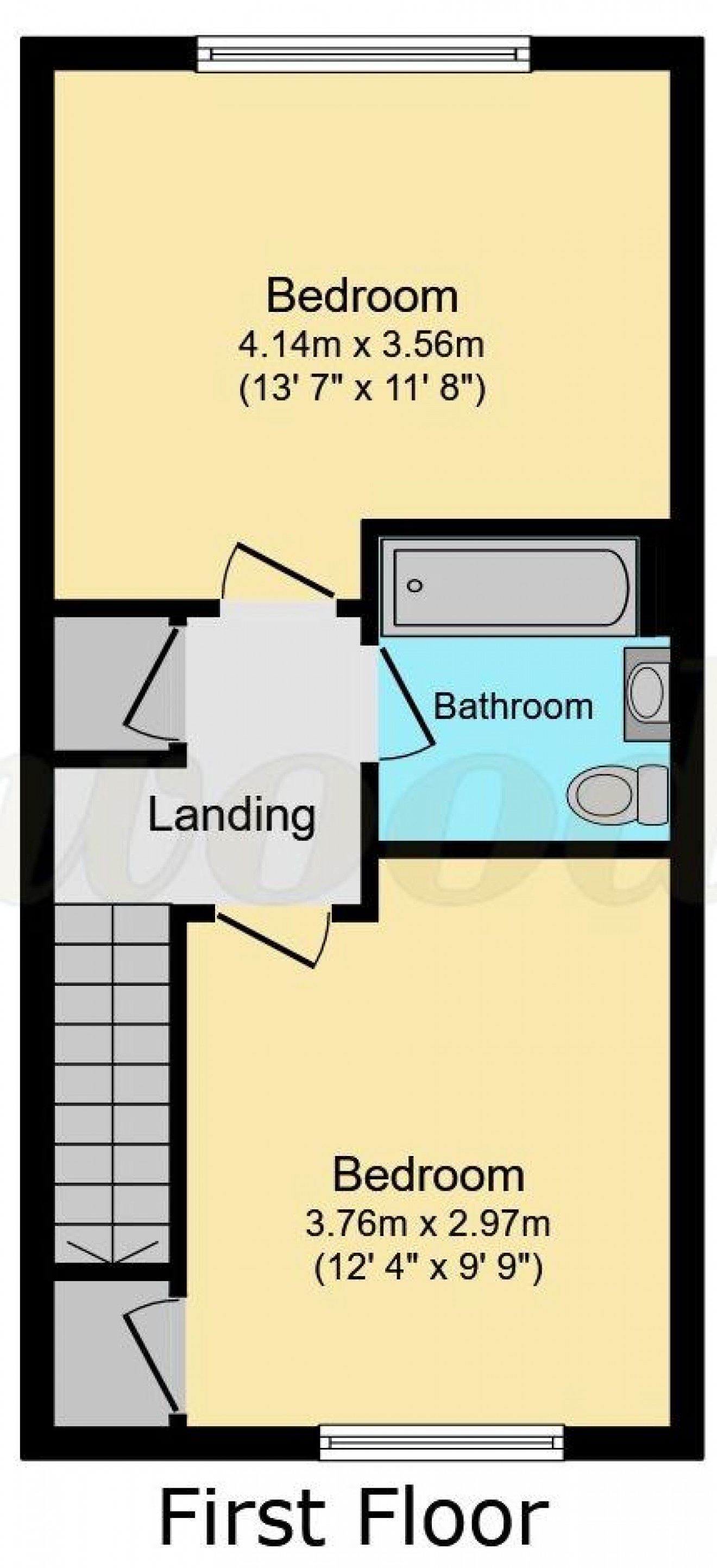 Floorplan for Barbados Road, Bordon