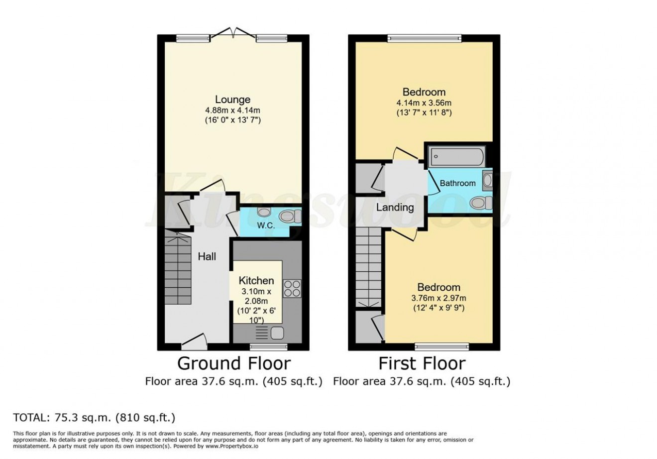 Floorplan for Barbados Road, Bordon