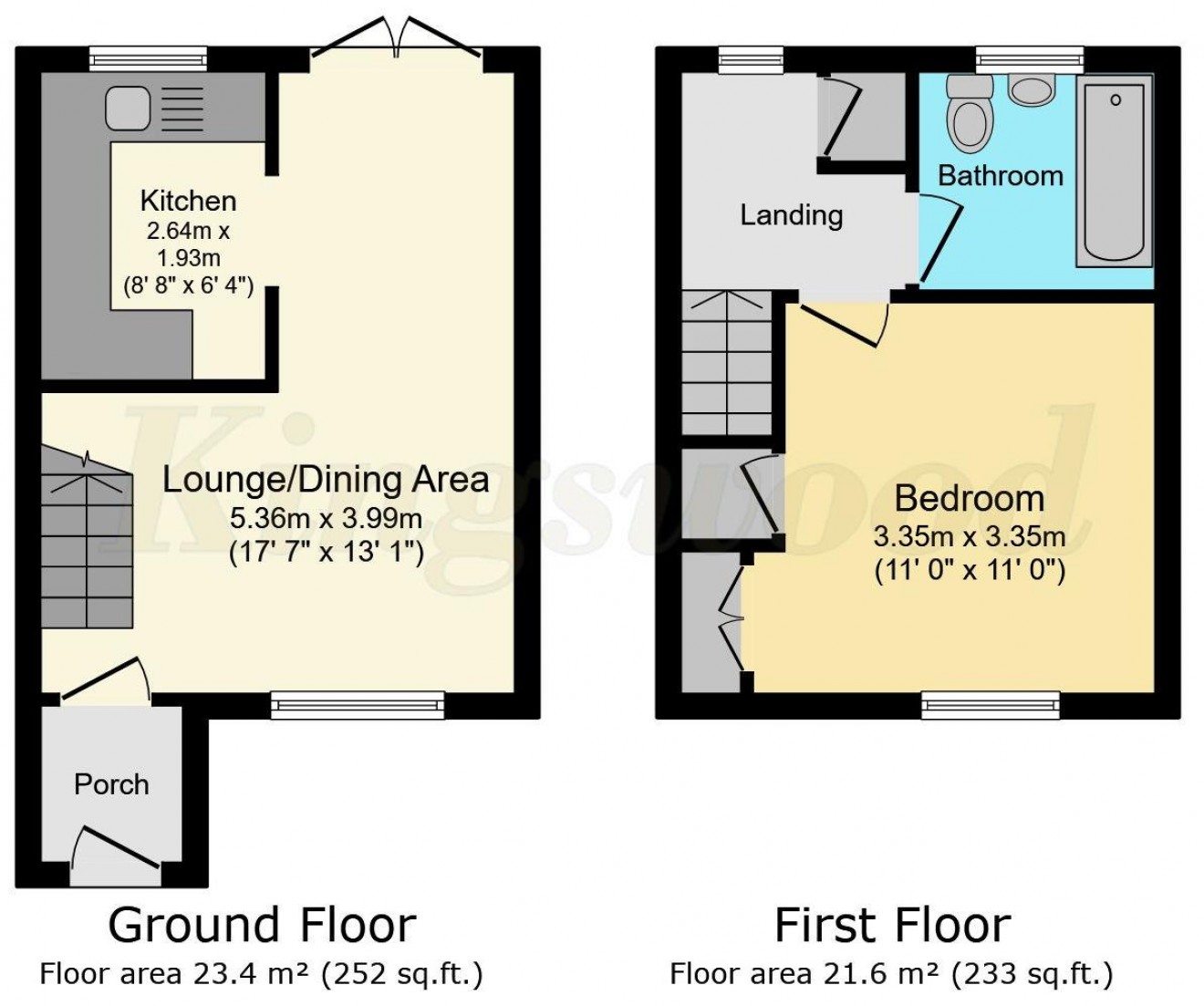 Floorplan for Buttermere Close, Bordon