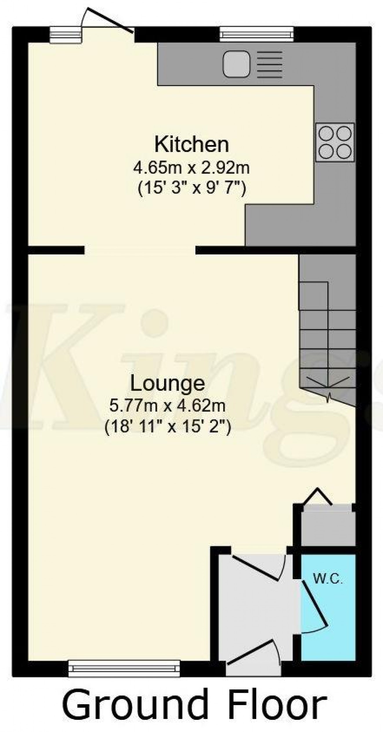 Floorplan for Mill Chase Road, Bordon