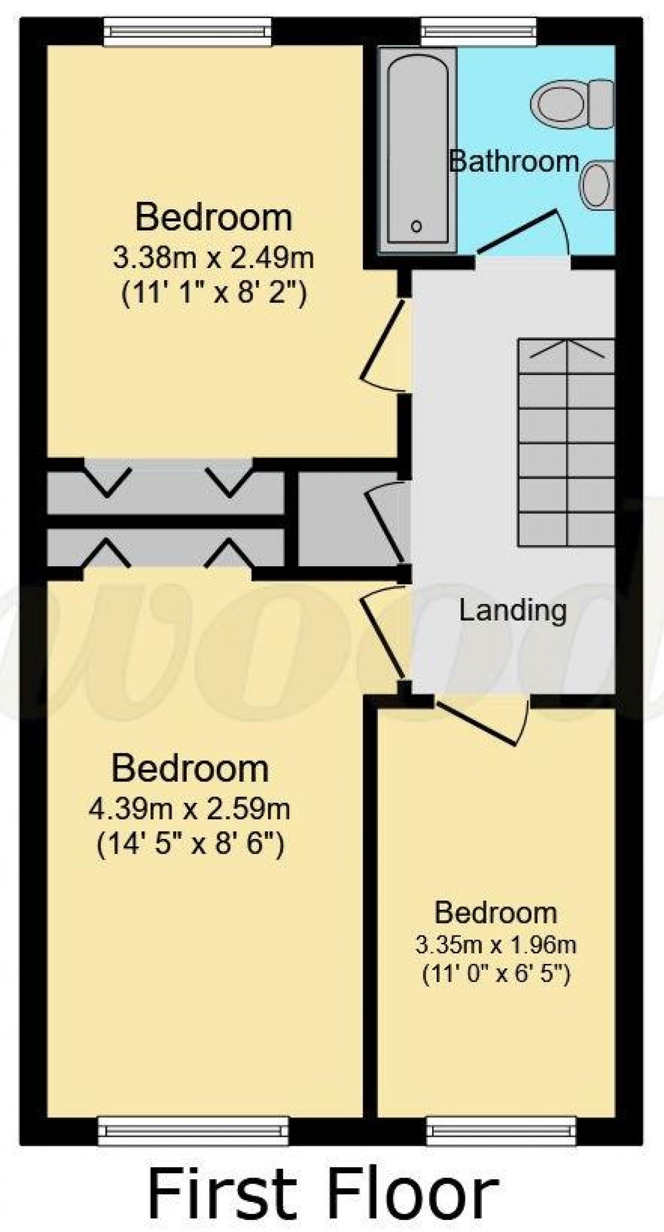 Floorplan for Mill Chase Road, Bordon