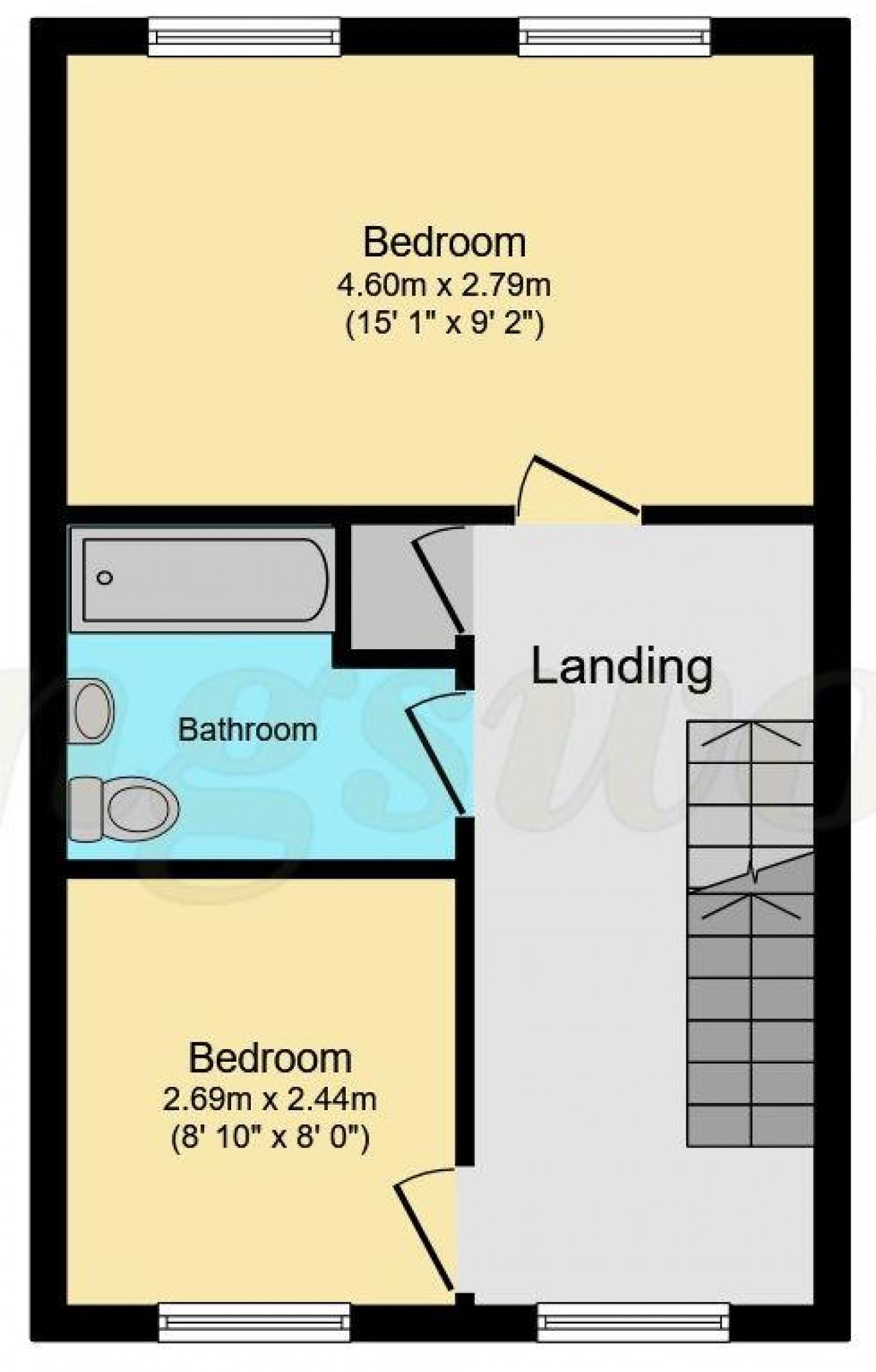 Floorplan for Royal Drive, Bordon