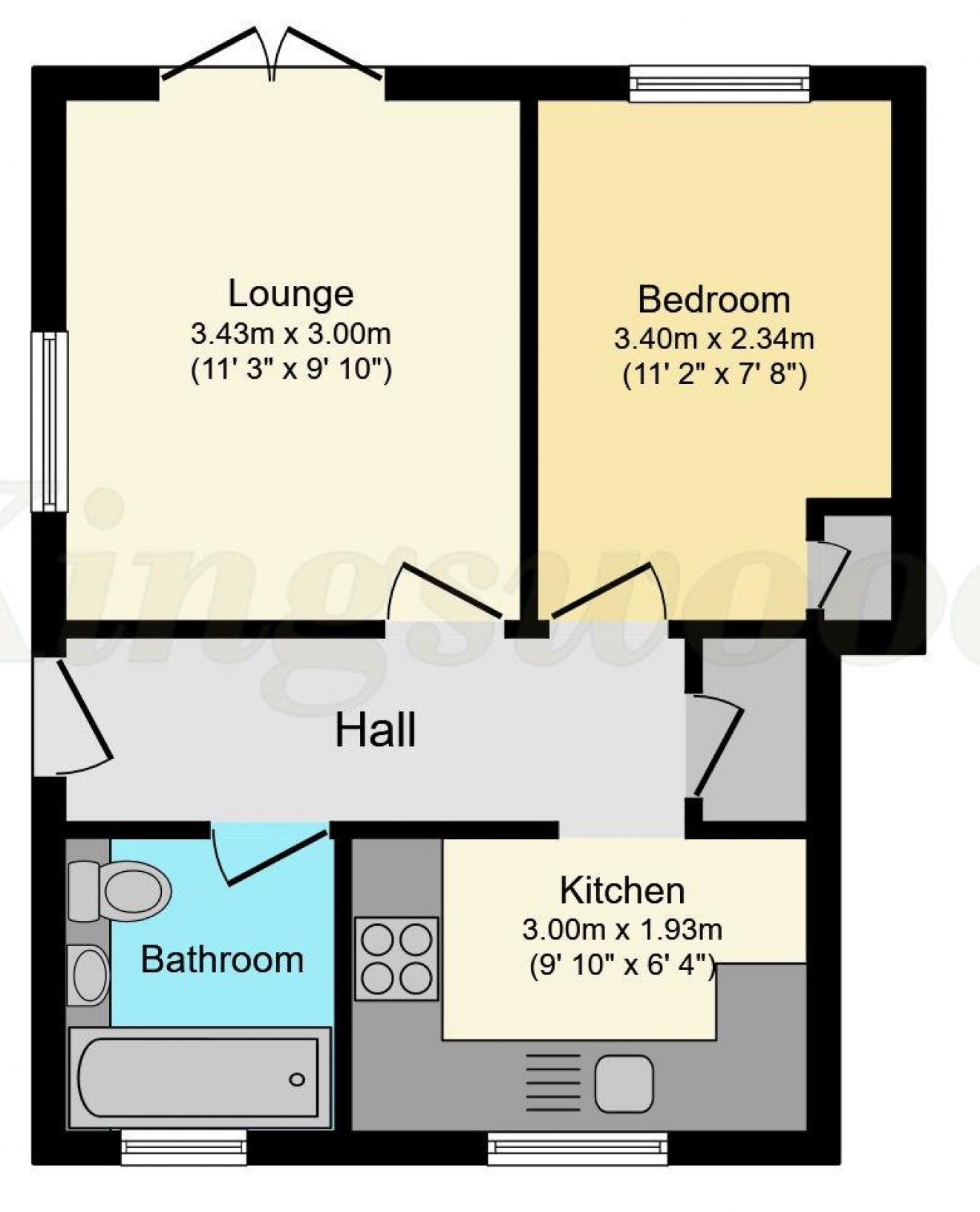 Floorplan for Atholl Road, Whitehill