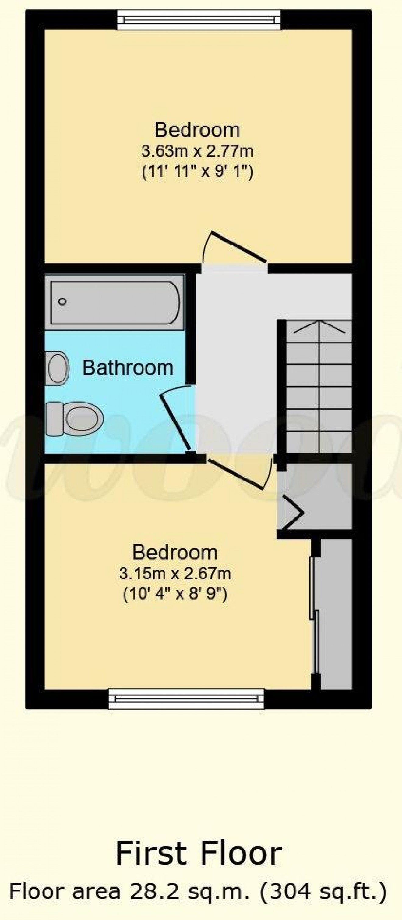 Floorplan for Blue Timbers Close, Bordon
