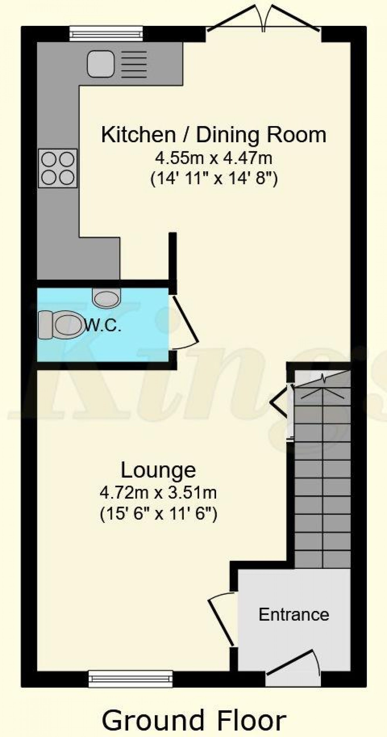 Floorplan for Forester Walk, Bordon